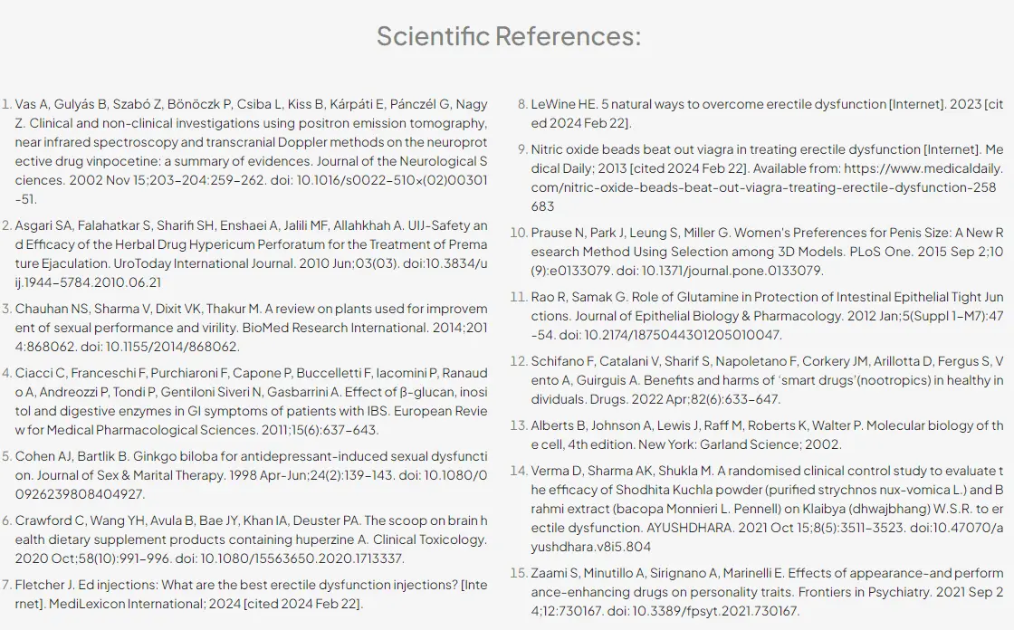 scientific references